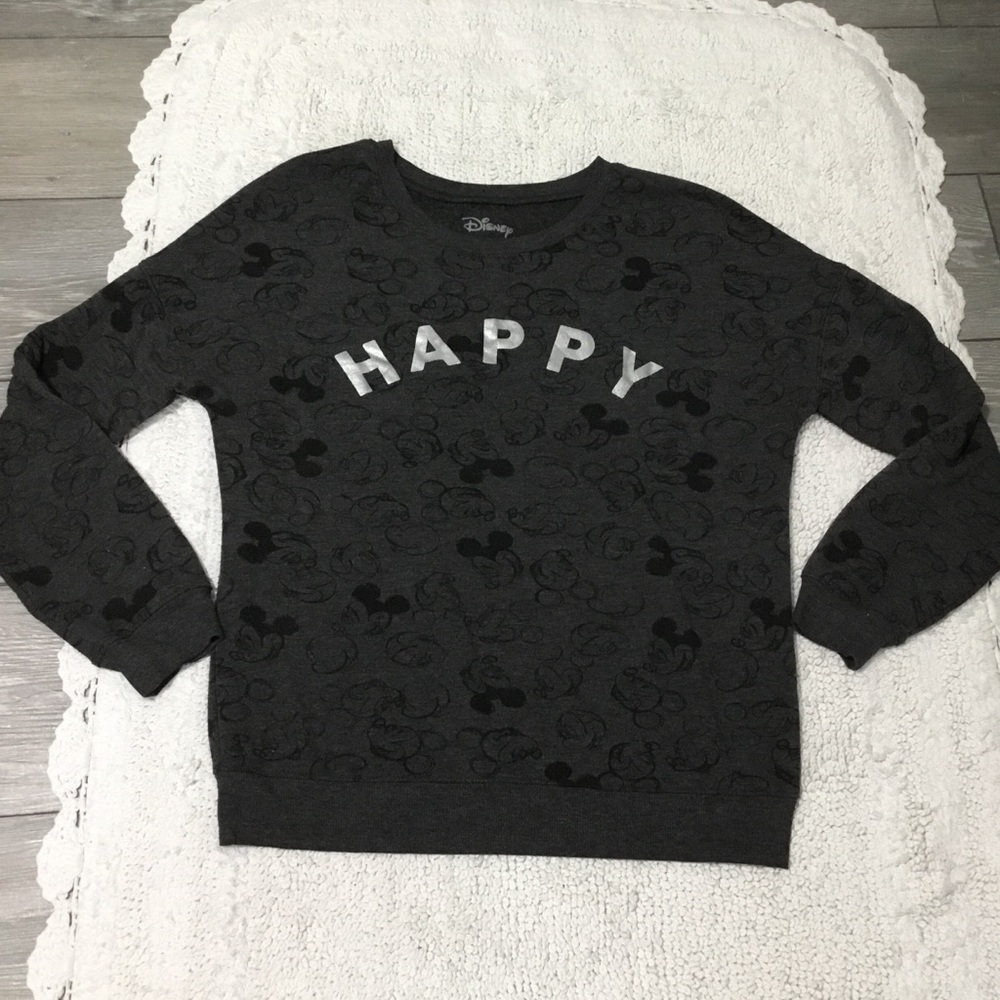 Disney “Happy” Mickey Mouse Sweatshirt size M